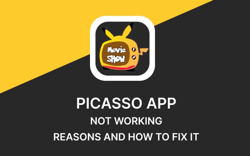 picasso app not working, how to fix